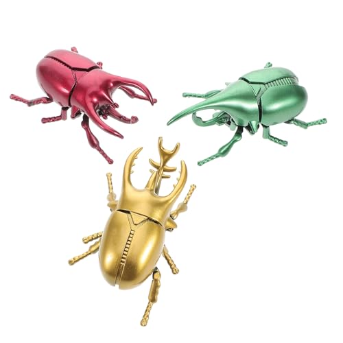 PHENOFICE 3St Uhrwerk- -Modell Aufziehkäfer Pädagogisches Halloween-Sonnenbrille tierische Praktische Scherzdekorationen Käferspielzeug für Plastik PHENOFICE 3St Uhrwerk- -Modell Aufziehkäfer Pädagogisches Halloween-Sonnenbrille tierische Praktische Scherzdekorationen Käferspielzeug für Plastik von PHENOFICE