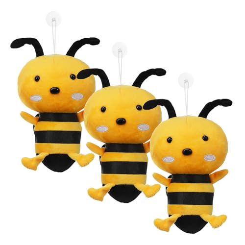 PHENOFICE 3Stücke Plüsch Bienen Süße Gefüllte Bienen Puppen Weiches und Hautfreundliches Material Bienenpartys und Kuscheltier PHENOFICE 3Stücke Plüsch Bienen Süße Gefüllte Bienen Puppen Weiches und Hautfreundliches Material Bienenpartys und Kuscheltier von PHENOFICE