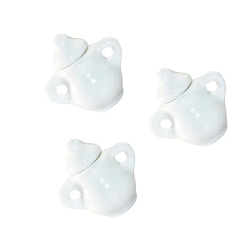 PHENOFICE 3st Kleine Zuckerdose Mini-teekessel Mini-zuckertopf Puppenhaus Küche Zuckerdosen Miniatur- - Mini-puppenhaus 1 Puppenhausdekoration Im Maßstab 12 Keramik Weiß PHENOFICE 3st Kleine Zuckerdose Mini-teekessel Mini-zuckertopf Puppenhaus Küche Zuckerdosen Miniatur- - Mini-puppenhaus 1 Puppenhausdekoration Im Maßstab 12 Keramik Weiß von PHENOFICE