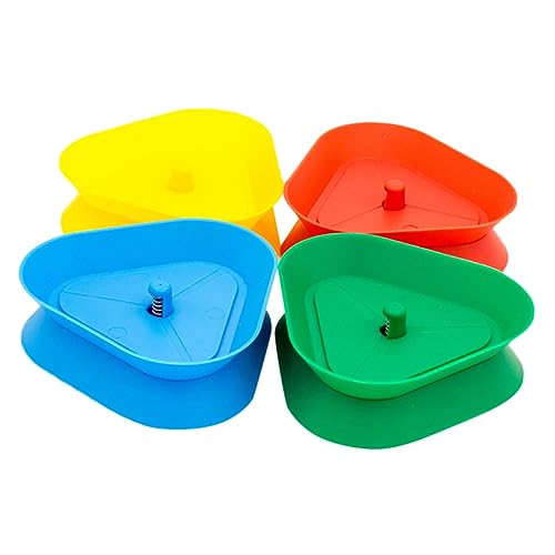 PHENOFICE Kartenklemme Mit Stabilem Griff – Spielkartenhalter-Spiel Dreiecksspiele Kartenhalter-spielzubehör Kartenhalter Für Kinder Und Erwachsene Freihändiger Karten-Organizer von PHENOFICE