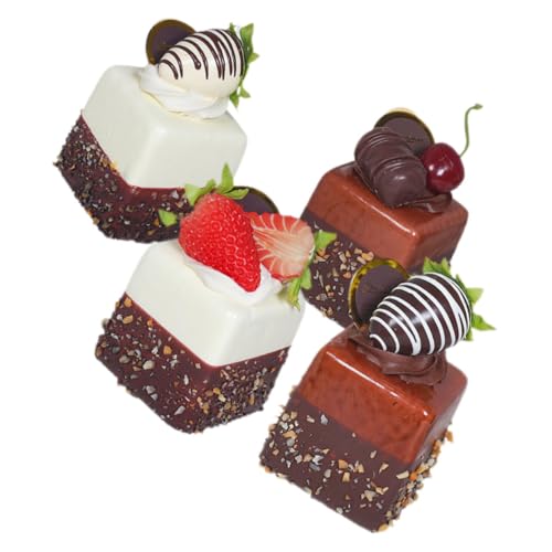 PHENOFICE 4 Stück Simulation Kuchenmodell Gefälschte Kuchen DIY Kuchenmodelle Zarte Kuchenmodelle Dessertmodelle Dekoratives Kuchenmodell Partyzubehör Kuchendekoration Künstlicher Kuchen PHENOFICE 4 Stück Simulation Kuchenmodell Gefälschte Kuchen DIY Kuchenmodelle Zarte Kuchenmodelle Dessertmodelle Dekoratives Kuchenmodell Partyzubehör Kuchendekoration Künstlicher Kuchen von PHENOFICE