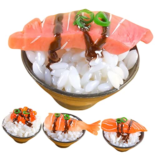PHENOFICE 4 Stück Simuliertes Sushi Reis Spielzeug Lebensmittel, Gefälschtes Essen, Sushi Reis Spiel, Rollenspiel Lebensmittel, Spiel Lebensmittel Modell, Spielzeug, Küchenzubehör, Spiel PHENOFICE 4 Stück Simuliertes Sushi Reis Spielzeug Lebensmittel, Gefälschtes Essen, Sushi Reis Spiel, Rollenspiel Lebensmittel, Spiel Lebensmittel Modell, Spielzeug, Küchenzubehör, Spiel von PHENOFICE