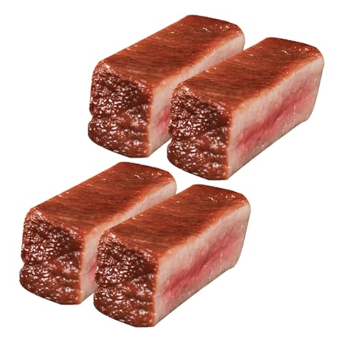 PHENOFICE Künstliches Steak-Modell Realistische Simulation Von Lebensmittelfleischmodellen PVC-Material Dekoratives Falsches Fleisch Für Küche Und Restaurant PHENOFICE Künstliches Steak-Modell Realistische Simulation Von Lebensmittelfleischmodellen PVC-Material Dekoratives Falsches Fleisch Für Küche Und Restaurant von PHENOFICE