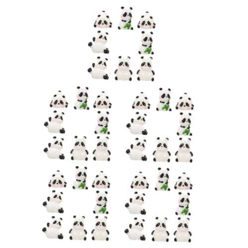 PHENOFICE 40 Pcs Mini Panda Ornament Desktop Panda Dekoration Harz Craft Garden Panda Figur Cartoon Panda Figur. PHENOFICE 40 Pcs Mini Panda Ornament Desktop Panda Dekoration Harz Craft Garden Panda Figur Cartoon Panda Figur. von PHENOFICE