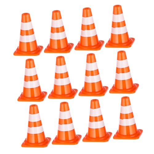 PHENOFICE 40 Stück Miniatur Set mit Verkehrszeichen Orange Verkehrskegel für Interaktive Verkehrserziehung und Kreatives Rollenspiel Lernspielzeug für Junge Mädchen PHENOFICE 40 Stück Miniatur Set mit Verkehrszeichen Orange Verkehrskegel für Interaktive Verkehrserziehung und Kreatives Rollenspiel Lernspielzeug für Junge Mädchen von PHENOFICE