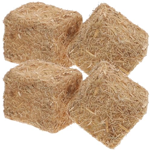 PHENOFICE 4Stücke Realistische Mini Heuhaufen Dekoration Gartenverzierung für Mini und Dioramen Hochwertige Holzmodelle für Kreative Projekte PHENOFICE 4Stücke Realistische Mini Heuhaufen Dekoration Gartenverzierung für Mini und Dioramen Hochwertige Holzmodelle für Kreative Projekte von PHENOFICE