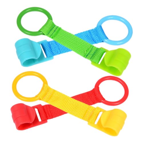 PHENOFICE 4 Stücke Pull up Ringe Baby Lernen Stehhilfe Werkzeuge Neugeborenen Kinderbett Hängende Ringe Tragbare Kleinkind Walking Assist Spielzeug PHENOFICE 4 Stücke Pull up Ringe Baby Lernen Stehhilfe Werkzeuge Neugeborenen Kinderbett Hängende Ringe Tragbare Kleinkind Walking Assist Spielzeug von PHENOFICE