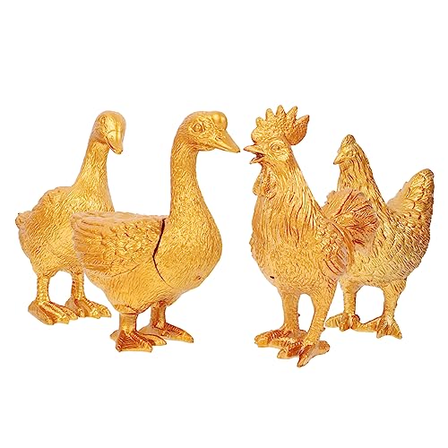 PHENOFICE 4pcs Kleine Tiere Simulation Tiere Modell Kunststofftiere Modell Wohnkultur PHENOFICE 4pcs Kleine Tiere Simulation Tiere Modell Kunststofftiere Modell Wohnkultur von PHENOFICE