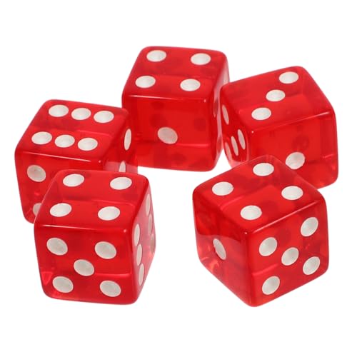 PHENOFICE 5 Große Würfel, Siebwürfel Für Spiele, Acrylwürfel, Spielwürfel, Spiel Requisitenwürfel, Massenwürfel Layouts, Farbige Würfel, 6 Seitige Würfel, Partywürfel, Zahlenwürfel, PHENOFICE 5 Große Würfel, Siebwürfel Für Spiele, Acrylwürfel, Spielwürfel, Spiel Requisitenwürfel, Massenwürfel Layouts, Farbige Würfel, 6 Seitige Würfel, Partywürfel, Zahlenwürfel, von PHENOFICE
