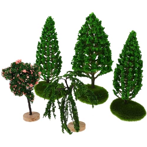 PHENOFICE 5 Stück Miniatur Gartenmodell, Baum, Dekorative Mini Figur, Realistische Mini Figur, Desktop Mini Figur, Landschaftszubehör, Lebendige Mini Figur, Schickes Miniatur Pflanzen PHENOFICE 5 Stück Miniatur Gartenmodell, Baum, Dekorative Mini Figur, Realistische Mini Figur, Desktop Mini Figur, Landschaftszubehör, Lebendige Mini Figur, Schickes Miniatur Pflanzen von PHENOFICE