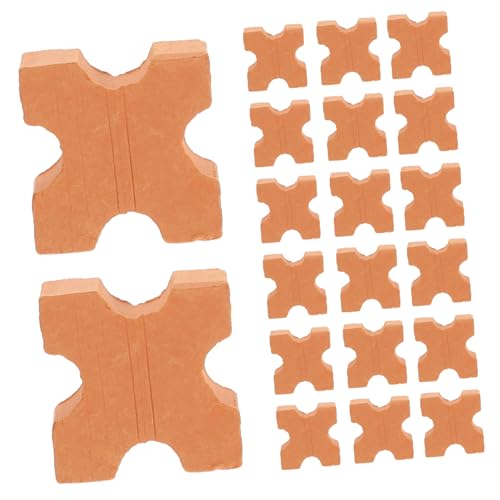 PHENOFICE 50 Stück Miniatur-simulationssteine Minimodelle Miniatursteine Für Kinder Mini Bausteine Formen Modellbau Steine von PHENOFICE