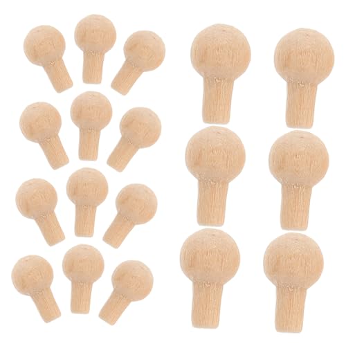 PHENOFICE Miniatur-Hardware-Set Im Maßstab 1:12 50 Stück Holz-zugknöpfe Für Möbel Schranktüren Puppenhaus-zubehör PHENOFICE Miniatur-Hardware-Set Im Maßstab 1:12 50 Stück Holz-zugknöpfe Für Möbel Schranktüren Puppenhaus-zubehör von PHENOFICE