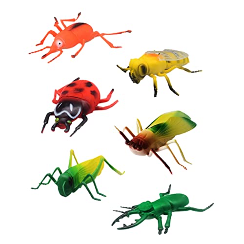 PHENOFICE 6 Stück Insektensimulationsmodell Realistische Insekten Requisite Realistische Modellfiguren Realistische Gefälschte Spielzeugfiguren Realistisches Gefälschte Modellfiguren PHENOFICE 6 Stück Insektensimulationsmodell Realistische Insekten Requisite Realistische Modellfiguren Realistische Gefälschte Spielzeugfiguren Realistisches Gefälschte Modellfiguren von PHENOFICE