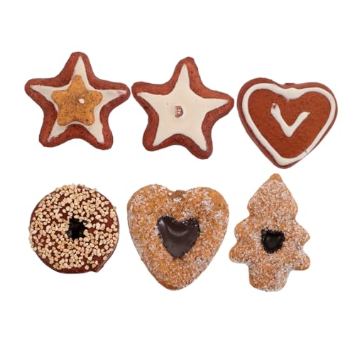 PHENOFICE 6stücke Teiliges Künstliches Keks-Display-Modell Simulations-Dessert-Requisiten Für Zuhause Für Bäckerei-displays Und Fotografie Realistische Künstliche Kekse Zur Ausstellung PHENOFICE 6stücke Teiliges Künstliches Keks-Display-Modell Simulations-Dessert-Requisiten Für Zuhause Für Bäckerei-displays Und Fotografie Realistische Künstliche Kekse Zur Ausstellung von PHENOFICE