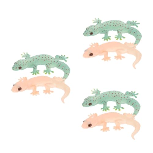 PHENOFICE 6 Stück Simulation Gecko Kinderspielzeug Simulation Dekoration Spielzeug Figur Modell Eidechsenfiguren Simulation Eidechsenfiguren Eidechsenerkennungsmodell Streich Requisiten PHENOFICE 6 Stück Simulation Gecko Kinderspielzeug Simulation Dekoration Spielzeug Figur Modell Eidechsenfiguren Simulation Eidechsenfiguren Eidechsenerkennungsmodell Streich Requisiten von PHENOFICE
