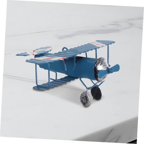 PHENOFICE 6 Stück Teiliges Retro Flugzeug Modell aus Metall Kleine Dekorative Biplane für Kinderzimmer Büro Partygeschenke Leichte und Detailreiche Vintage Flugzeug Deko PHENOFICE 6 Stück Teiliges Retro Flugzeug Modell aus Metall Kleine Dekorative Biplane für Kinderzimmer Büro Partygeschenke Leichte und Detailreiche Vintage Flugzeug Deko von PHENOFICE