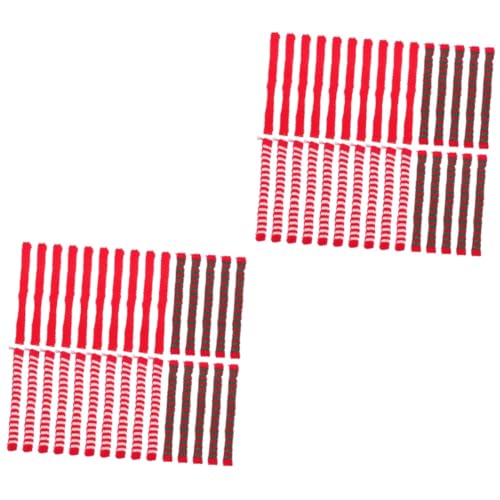 PHENOFICE 60 STK Mini-schal Puppenzubehör Zum Selbermachen Minipuppenschal Weihnachtsknöpfe Zum Basteln Bunt Mini-Spielzeug Minischal Zum Basteln Strickzubehör Weihnachtsverzierung Rot Garn PHENOFICE 60 STK Mini-schal Puppenzubehör Zum Selbermachen Minipuppenschal Weihnachtsknöpfe Zum Basteln Bunt Mini-Spielzeug Minischal Zum Basteln Strickzubehör Weihnachtsverzierung Rot Garn von PHENOFICE