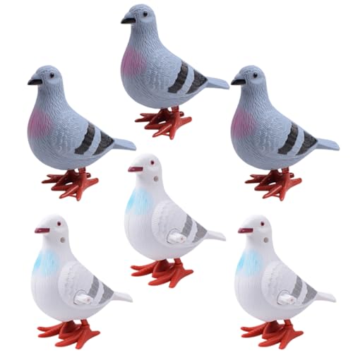 PHENOFICE 6Pcs Aufwickeln Plüsch Spielsemarkenpiete Kids Toys Up Up Toys Für Kids Festival Korbfüller Vogel Spieler PHENOFICE 6Pcs Aufwickeln Plüsch Spielsemarkenpiete Kids Toys Up Up Toys Für Kids Festival Korbfüller Vogel Spieler von PHENOFICE