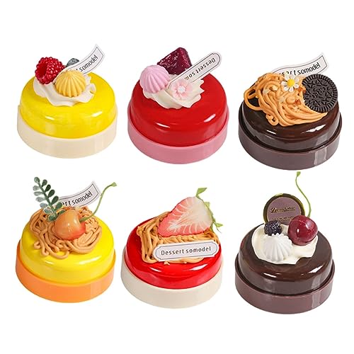 PHENOFICE 6Pcs DIY Kuchenmodelle Kuchen Requisiten Dekorative Kuchenmodell Dessert Shop Requisiten Simulation Kuchen Kunstkuchen Modell Dessertmodelle Delikate Kuchenmodelle Kuchen Dessert PHENOFICE 6Pcs DIY Kuchenmodelle Kuchen Requisiten Dekorative Kuchenmodell Dessert Shop Requisiten Simulation Kuchen Kunstkuchen Modell Dessertmodelle Delikate Kuchenmodelle Kuchen Dessert von PHENOFICE