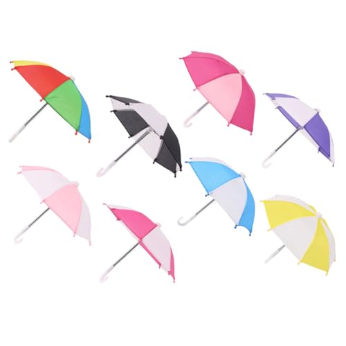 PHENOFICE 8 Stück Puppenschirm Puppenzubehör Entzückendes Regenschirmmodell Zarte Mini Regenschirme Desktop Regenschirmdekor Regenschirmdekor Zartes Regenschirmmodell Kinderschirmdekor PHENOFICE 8 Stück Puppenschirm Puppenzubehör Entzückendes Regenschirmmodell Zarte Mini Regenschirme Desktop Regenschirmdekor Regenschirmdekor Zartes Regenschirmmodell Kinderschirmdekor von PHENOFICE