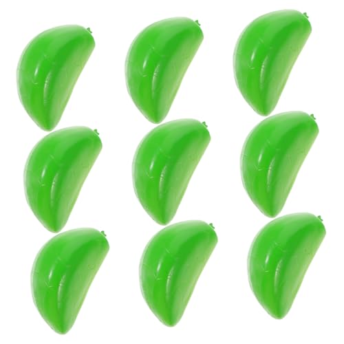 PHENOFICE Grüne Knoblauchzehe 3D-Modell Künstliches Knoblauchflocken-Modell Realistisches Imitiertes Küchendekor von PHENOFICE