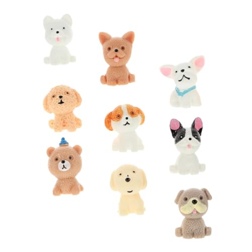 PHENOFICE 9 Stück Realistische Tierfiguren, Mikrolandschaft, Miniaturfiguren, Miniaturwelpe, Minifigur, Welpenfigur, Winzige Tierfiguren, Miniatur Hundefiguren, Mini Tiere Aus Kunstharz PHENOFICE 9 Stück Realistische Tierfiguren, Mikrolandschaft, Miniaturfiguren, Miniaturwelpe, Minifigur, Welpenfigur, Winzige Tierfiguren, Miniatur Hundefiguren, Mini Tiere Aus Kunstharz von PHENOFICE