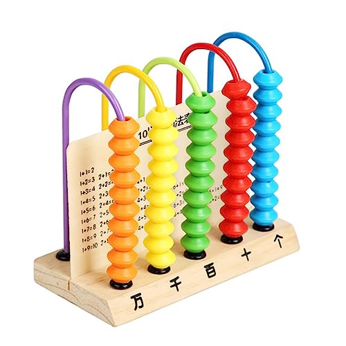 PHENOFICE Abakus Zappeln Zählrahmen Pädagogisches Puzzle- Perlen Berechnen Lernspielzeug Rechenspielzeug Für Perlen Zählen Mathe-lerntool Für Hölzern PHENOFICE Abakus Zappeln Zählrahmen Pädagogisches Puzzle- Perlen Berechnen Lernspielzeug Rechenspielzeug Für Perlen Zählen Mathe-lerntool Für Hölzern von PHENOFICE