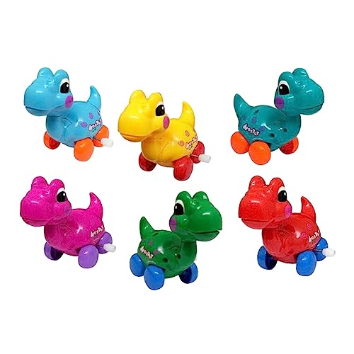 PHENOFICE 6-teiliges Aufzieh-Dinosaurier-spielset Für Kinder Uhrwerk-Spielzeug Bunte Dinosaurier Für Kreatives Spielen Und Lernen Zufällige Farbe PHENOFICE 6-teiliges Aufzieh-Dinosaurier-spielset Für Kinder Uhrwerk-Spielzeug Bunte Dinosaurier Für Kreatives Spielen Und Lernen Zufällige Farbe von PHENOFICE