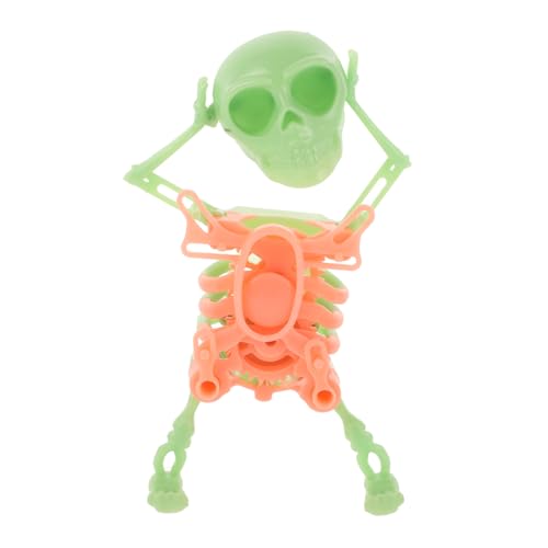 PHENOFICE Aufziehen, Tanzendes Skelett-Spielzeug, Desktop-mini-3d-druck, Schüttelnde Schädelpuppe, Halloween-uhrwerk-Spielzeug, Lustige Geburtstags-heimdekoration, Grün PHENOFICE Aufziehen, Tanzendes Skelett-Spielzeug, Desktop-mini-3d-druck, Schüttelnde Schädelpuppe, Halloween-uhrwerk-Spielzeug, Lustige Geburtstags-heimdekoration, Grün von PHENOFICE