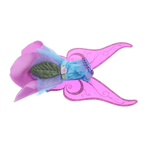 PHENOFICE Babypuppen-feenkleid Mit Schmetterlingsflügeln Für Mädchen, Puppen-Outfits, Anzieh-Requisiten, Geburtstagsfeiern, Funkelndes Babypuppen-Halloween-kostümzubehör PHENOFICE Babypuppen-feenkleid Mit Schmetterlingsflügeln Für Mädchen, Puppen-Outfits, Anzieh-Requisiten, Geburtstagsfeiern, Funkelndes Babypuppen-Halloween-kostümzubehör von PHENOFICE