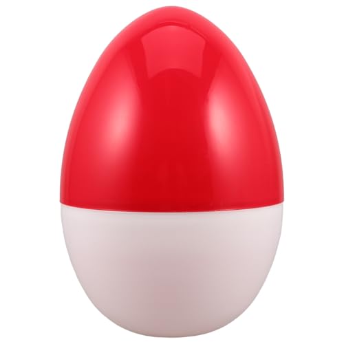PHENOFICE DIY Osterei aus Kunststoff, befüllbar, DIY, leeres Ei für Korbfüller, Füller, Osterthema, Partygeschenk, Jagd, Klassenzimmer, Preis, Weiß/Rot PHENOFICE DIY Osterei aus Kunststoff, befüllbar, DIY, leeres Ei für Korbfüller, Füller, Osterthema, Partygeschenk, Jagd, Klassenzimmer, Preis, Weiß/Rot von PHENOFICE