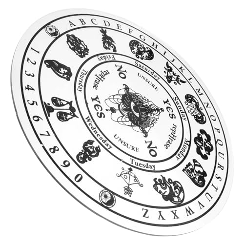 PHENOFICE Energietafel Ornamente, Wicca Altar Zubehör, Wahrsage Pendelbrett, Acryl Wahrsageplatte, Requisitbrett, Requisite, Acrylplatte, Wahrsagezubehör, Hexen Wicca Zubehör, PHENOFICE Energietafel Ornamente, Wicca Altar Zubehör, Wahrsage Pendelbrett, Acryl Wahrsageplatte, Requisitbrett, Requisite, Acrylplatte, Wahrsagezubehör, Hexen Wicca Zubehör, von PHENOFICE