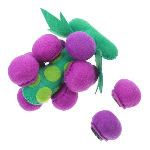 PHENOFICE Filz Traubenaufkleber Interessante Kindertraube Kinderzubehör Party Traubenspielzeug Sicheres Spielzeug Traube Schulspielzeug Traube Interessante Traube Haushaltsstofftraube PHENOFICE Filz Traubenaufkleber Interessante Kindertraube Kinderzubehör Party Traubenspielzeug Sicheres Spielzeug Traube Schulspielzeug Traube Interessante Traube Haushaltsstofftraube von PHENOFICE