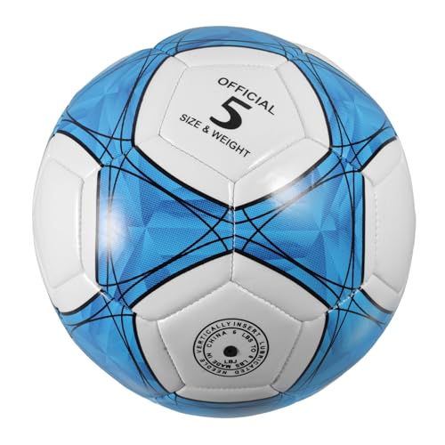 PHENOFICE Fußballmaschine Nr. 5 Fußball Fußballball Trainingsfußball Fußballspielzeug Trainingsfußball Aufblasbarer Fußball Junge Fußbälle von PHENOFICE