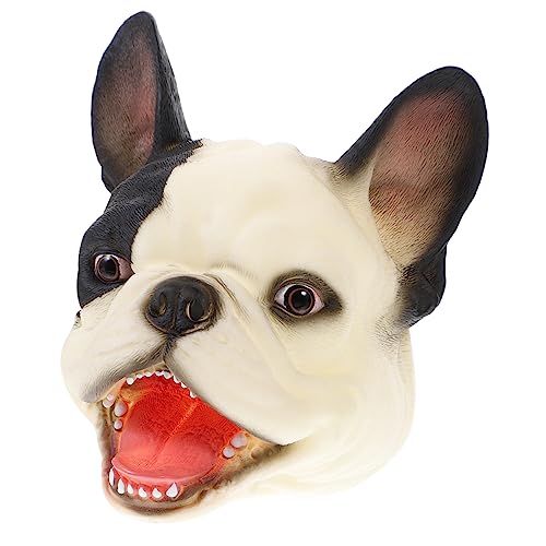 PHENOFICE Handpuppe Handspielzeug Requisiten Partygeschenke Hundekopfpuppen Party Hundekopf Handschuhspielzeug Puppen Für Erwachsene Hundepuppen Geschichtenerzählspielzeug Mini von PHENOFICE