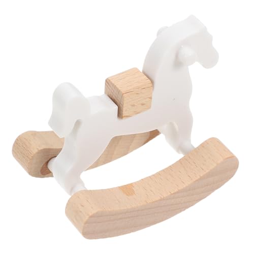 PHENOFICE Puppenmöbel Puppenstubenmöbel Kleines Spielzeugpferd Aus Holz Bausatz Artikel Bausätze Für Kinderspielzeug Schaukelsessel Dekoration Miniaturmöbel Miniatur-schaukelstuhl Für Puppen Holz. s PHENOFICE Puppenmöbel Puppenstubenmöbel Kleines Spielzeugpferd Aus Holz Bausatz Artikel Bausätze Für Kinderspielzeug Schaukelsessel Dekoration Miniaturmöbel Miniatur-schaukelstuhl Für Puppen Holz. s von PHENOFICE