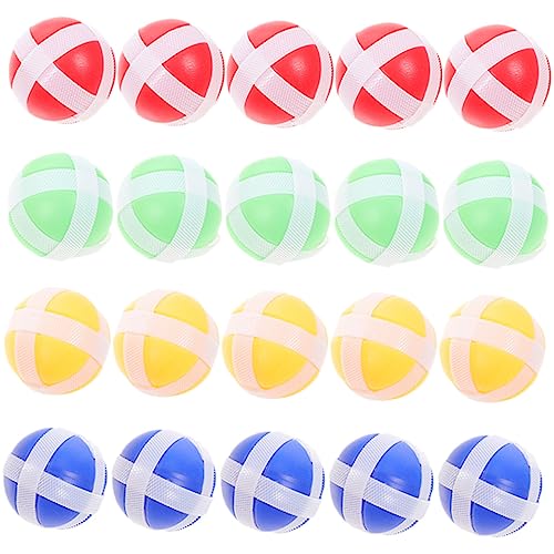 PHENOFICE Klettbälle Für Lustige Farbige Wurfspiele Für Dartscheiben Und Zielspiele Hook and Loop Bälle Ideal Für Innen Und Außenspiele von PHENOFICE