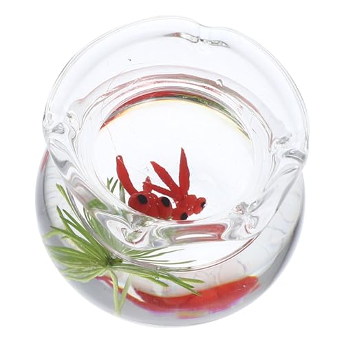 PHENOFICE Mikro Landschaftsglas Aquarium, Mini Dekoration, Miniatur Puppenhaus Zubehör, Aquarium, Miniatur Bastel Aquarium, Fischglas, Kleines Aquarium, Puppenhaus Dekoration PHENOFICE Mikro Landschaftsglas Aquarium, Mini Dekoration, Miniatur Puppenhaus Zubehör, Aquarium, Miniatur Bastel Aquarium, Fischglas, Kleines Aquarium, Puppenhaus Dekoration von PHENOFICE