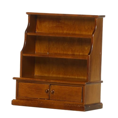 PHENOFICE Mini-Bücherregal puppenhaus bücherregal Miniaturmodell Schrankmodell Miniatur-Puppenstubenmöbel puppenhaus mini möbel Miniaturmöbel und Accessoires Birke Brown PHENOFICE Mini-Bücherregal puppenhaus bücherregal Miniaturmodell Schrankmodell Miniatur-Puppenstubenmöbel puppenhaus mini möbel Miniaturmöbel und Accessoires Birke Brown von PHENOFICE