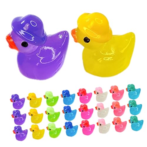 PHENOFICE Teich Deko Garten Miniatur Enten Figuren Leuchtende Garten Dekoration DIY Mikrolandschaft 8 Farben Mischpackung Ideal Für Bastelprojekte Und Gartenornamente Gartenfigur PHENOFICE Teich Deko Garten Miniatur Enten Figuren Leuchtende Garten Dekoration DIY Mikrolandschaft 8 Farben Mischpackung Ideal Für Bastelprojekte Und Gartenornamente Gartenfigur von PHENOFICE