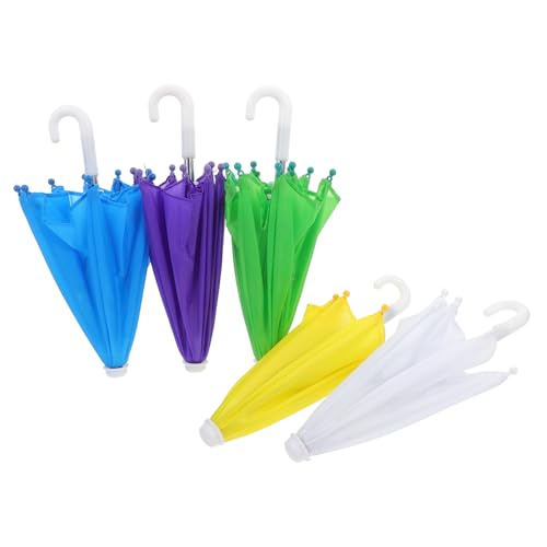 PHENOFICE Mini Schirm Mini Umbrella Miniatur Regenschirme Für Puppenhaus Bunte Dekoration Und Niedliche Mini Accessoires Für Miniaturhäuser Und Spielzeugwelt PHENOFICE Mini Schirm Mini Umbrella Miniatur Regenschirme Für Puppenhaus Bunte Dekoration Und Niedliche Mini Accessoires Für Miniaturhäuser Und Spielzeugwelt von PHENOFICE
