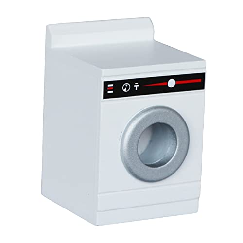 PHENOFICE Miniatur Waschmaschinenmodell Aus Für Puppenhäuser Dekorativer Miniaturmöbel Ornament Für Mini Dekoration Silberne Tür Ideale Ergänzung Für Ihre PHENOFICE Miniatur Waschmaschinenmodell Aus Für Puppenhäuser Dekorativer Miniaturmöbel Ornament Für Mini Dekoration Silberne Tür Ideale Ergänzung Für Ihre von PHENOFICE