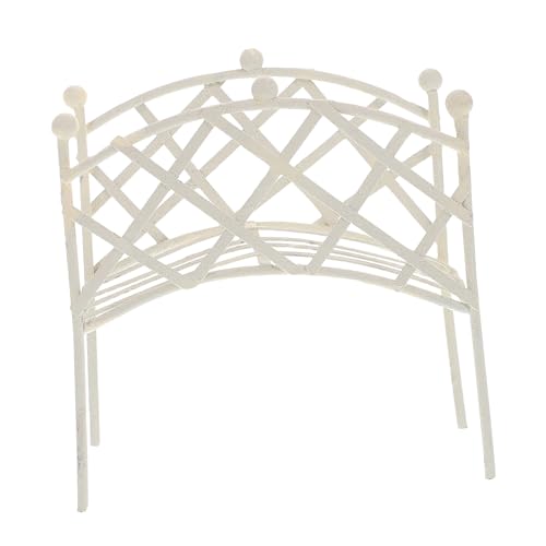 PHENOFICE Miniature Bogenbrücke für Garten Dekorative Landschaftszubehör für Miniaturgärten Einfach Aufzubauen Romantisches Design für Bonsai und Zen Garten Dekorationen PHENOFICE Miniature Bogenbrücke für Garten Dekorative Landschaftszubehör für Miniaturgärten Einfach Aufzubauen Romantisches Design für Bonsai und Zen Garten Dekorationen von PHENOFICE