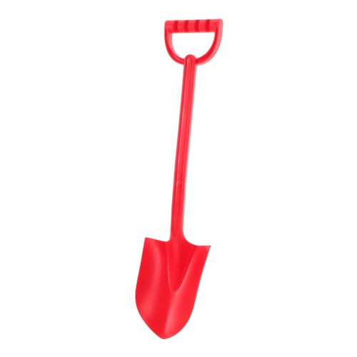 PHENOFICE Mit Schneeschaufel Spielen Strandschaufeln Zum Graben Tragbare Winterkelle Schneekelle Strandsandschaufel Gartenschaufel Kinderschaufel Outdoor-sandschaufel Plastik Rot von PHENOFICE