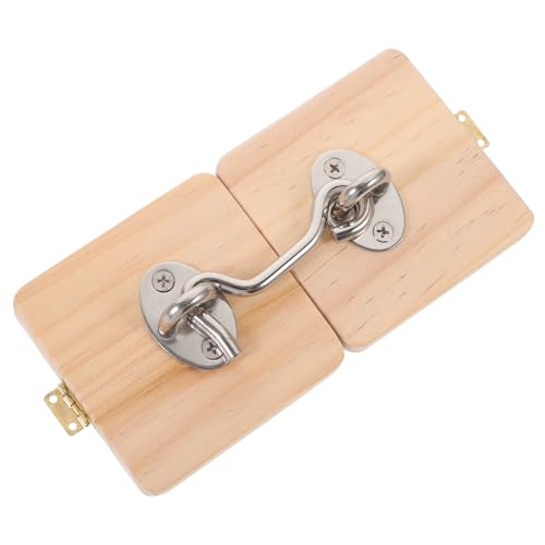 PHENOFICE Montessori Busy Board Zubehör DIY Türverschluss Handwerksspielzeug für Sensorisches Holzspielzeug Motorischen Fähigkeiten und Kreativität von PHENOFICE
