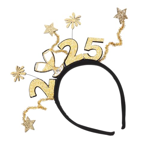 PHENOFICE Neujahrs Stirnband mit Zahlen Wiederverwendbar Robustes Haarband für Silvesterparty Foto Requisiten und Festliche Kostüm Accessoires für Cosplay und Gruppenfotos PHENOFICE Neujahrs Stirnband mit Zahlen Wiederverwendbar Robustes Haarband für Silvesterparty Foto Requisiten und Festliche Kostüm Accessoires für Cosplay und Gruppenfotos von PHENOFICE