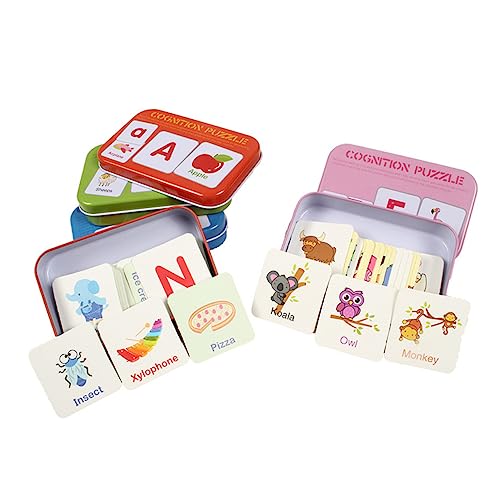 PHENOFICE Pädagogisches Spielzeug Kinder Alphabetisierung Puzzle Bord Zinn Box 32 Stücke Lernen Spielzeug Für Kinder Anzahl Pädagogisches PHENOFICE Pädagogisches Spielzeug Kinder Alphabetisierung Puzzle Bord Zinn Box 32 Stücke Lernen Spielzeug Für Kinder Anzahl Pädagogisches von PHENOFICE