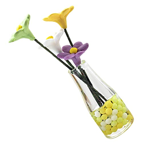 PHENOFICE Puppenhaus Blumenarrangement Mini Blumenvase Miniatur Szene Requisite Miniatur Spielzeug Mini Dekoration Kleine Blumen Kleine Dinge Kleines Miniatur PHENOFICE Puppenhaus Blumenarrangement Mini Blumenvase Miniatur Szene Requisite Miniatur Spielzeug Mini Dekoration Kleine Blumen Kleine Dinge Kleines Miniatur von PHENOFICE
