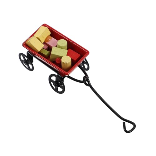 PHENOFICE 1:12 Puppenhaus Mini Zubehör Ob11 Handgefertigtes Ziehwagen Spielzeug Für Jungen Und Mädchen PHENOFICE 1:12 Puppenhaus Mini Zubehör Ob11 Handgefertigtes Ziehwagen Spielzeug Für Jungen Und Mädchen von PHENOFICE