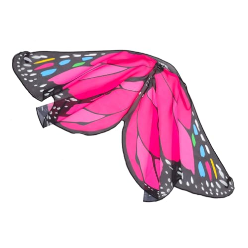 PHENOFICE Schmetterlingsumhang Schmetterlingsflügel Kostü Für Halloween Karneval Und Geburtstagsfeiern Fantasievolles Cosplay Accessoire Für ädchen von PHENOFICE